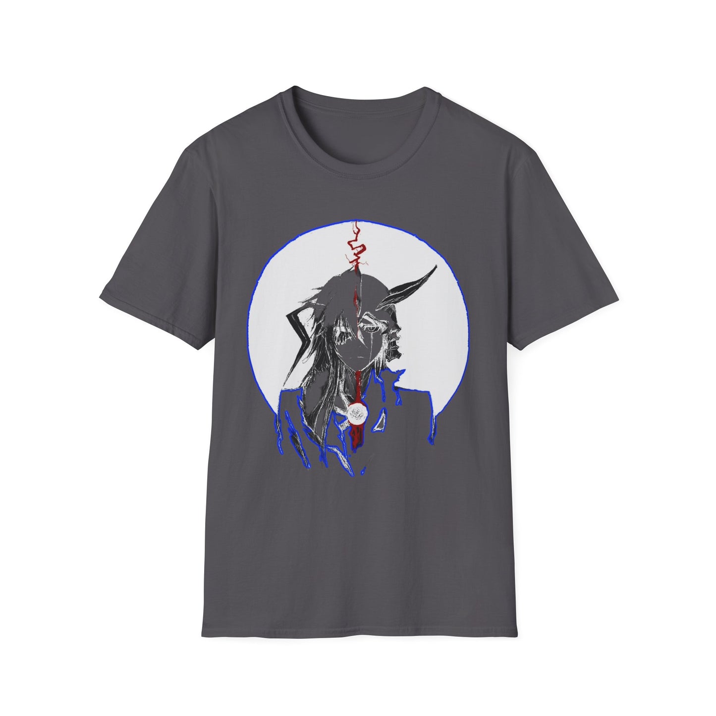 Anime-Inspired bleach 2 Unisex Softstyle T-Shirt, Comfortable Graphic Tee, Casual Wear, Gift for Anime Fans, Lightweight Summer Fashion