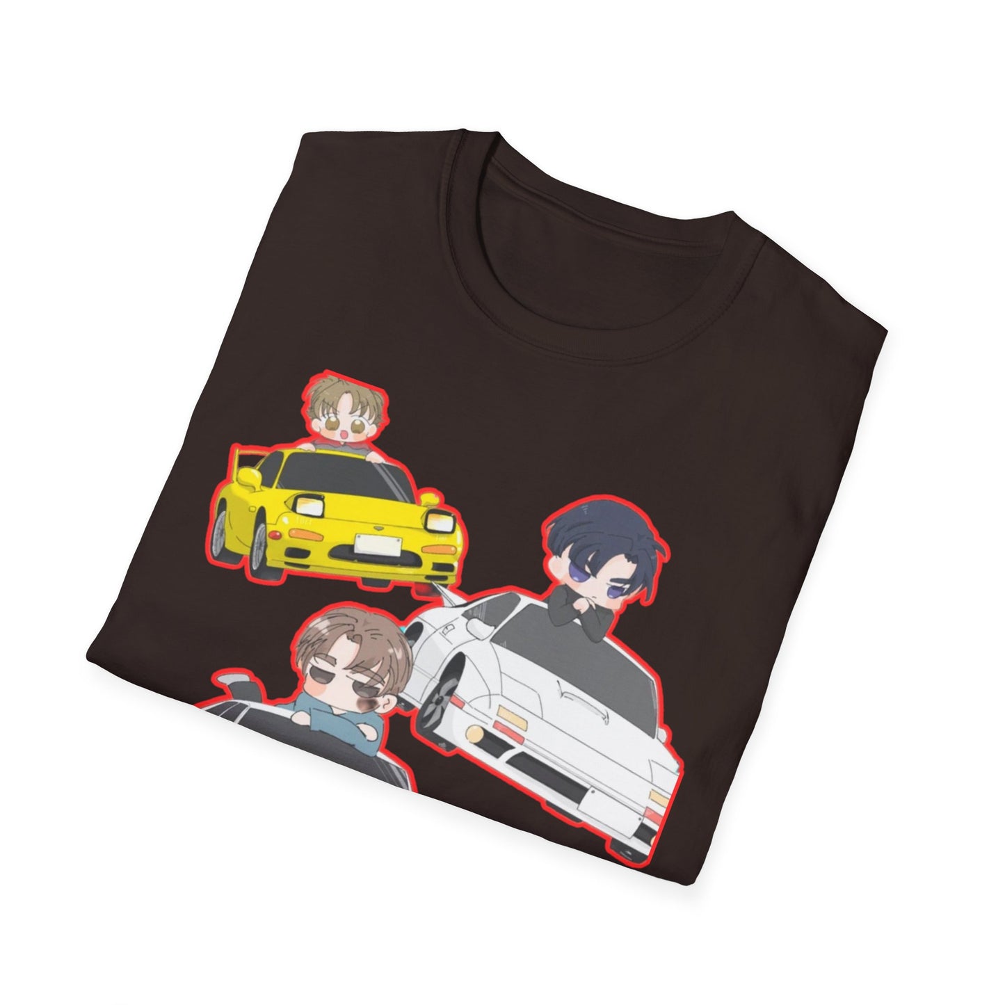 Anime Car initial D 2 Enthusiast T-Shirt, Cool Graphic Tee, Unisex Design, Perfect Gift for Gamers, Casual Streetwear, Fun Summer Shirt
