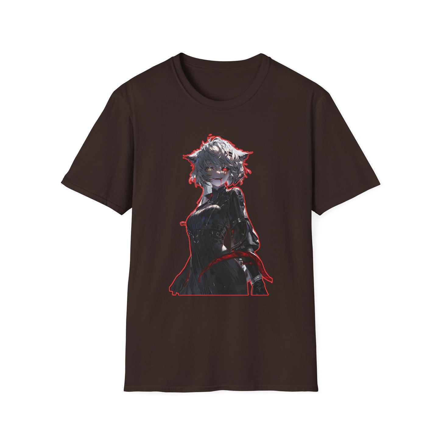 Gothic Fantasy T-Shirt |Tokyo ghoul style 7Stylish Unisex Tee, Casual Wear, Gift for Her, Festival Fashion, Anime Lover's Tee