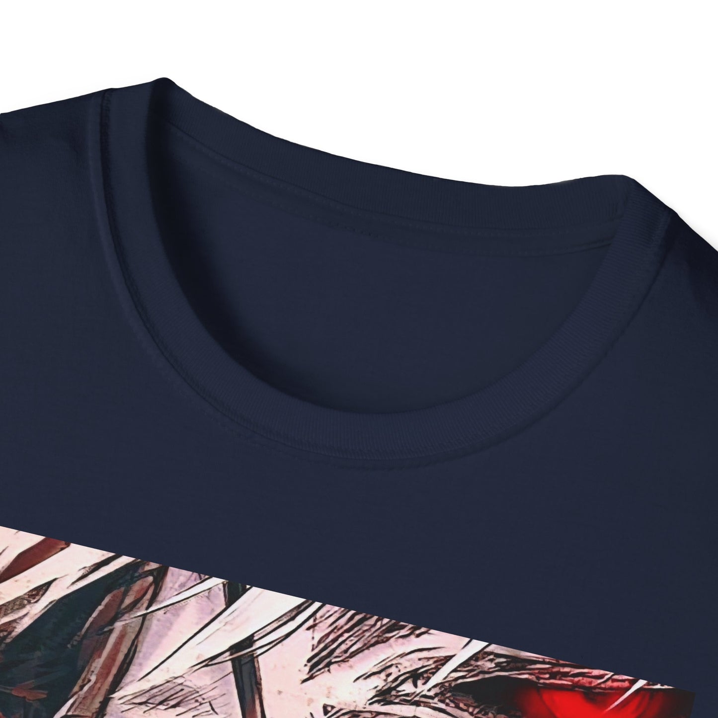 Anime-Inspired Graphic tokyo ghoul styleT-Shirt for Fans, Casual Wear, Birthday Gift, Unisex Softstyle Tee, Perfect for Conventions, Manga Enthusiasts