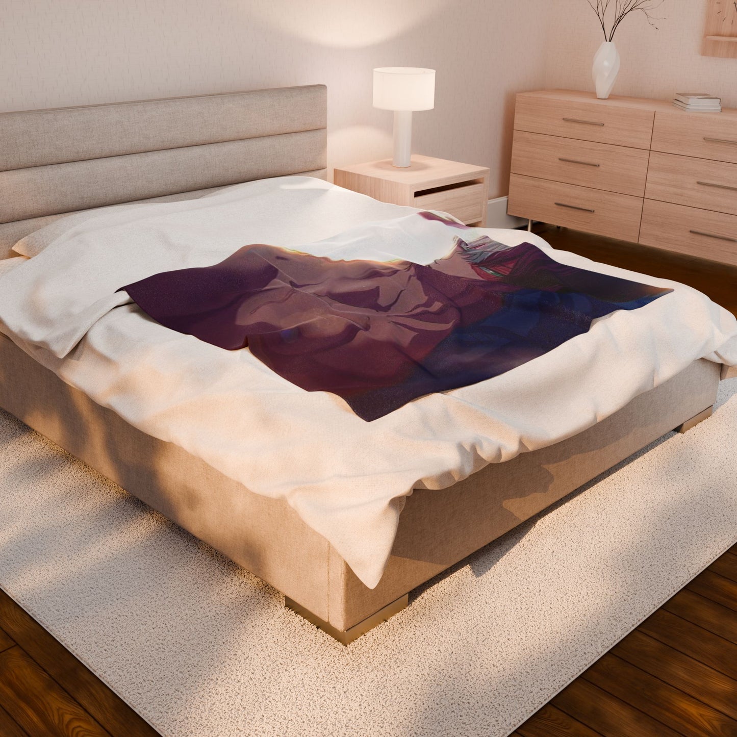 Hero school Plush Blanket - Soft Velveteen Throw for Fans, Perfect Gift for Birthdays, Anime Conventions, Home Decor, Cozy Nights