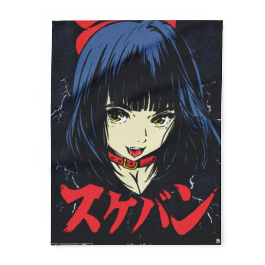Anime-Inspired lewd type 9Fleece Blanket, Cozy Throw for Fans, Perfect for Home Decor, Gift for Anime Lovers, Unique Collectible