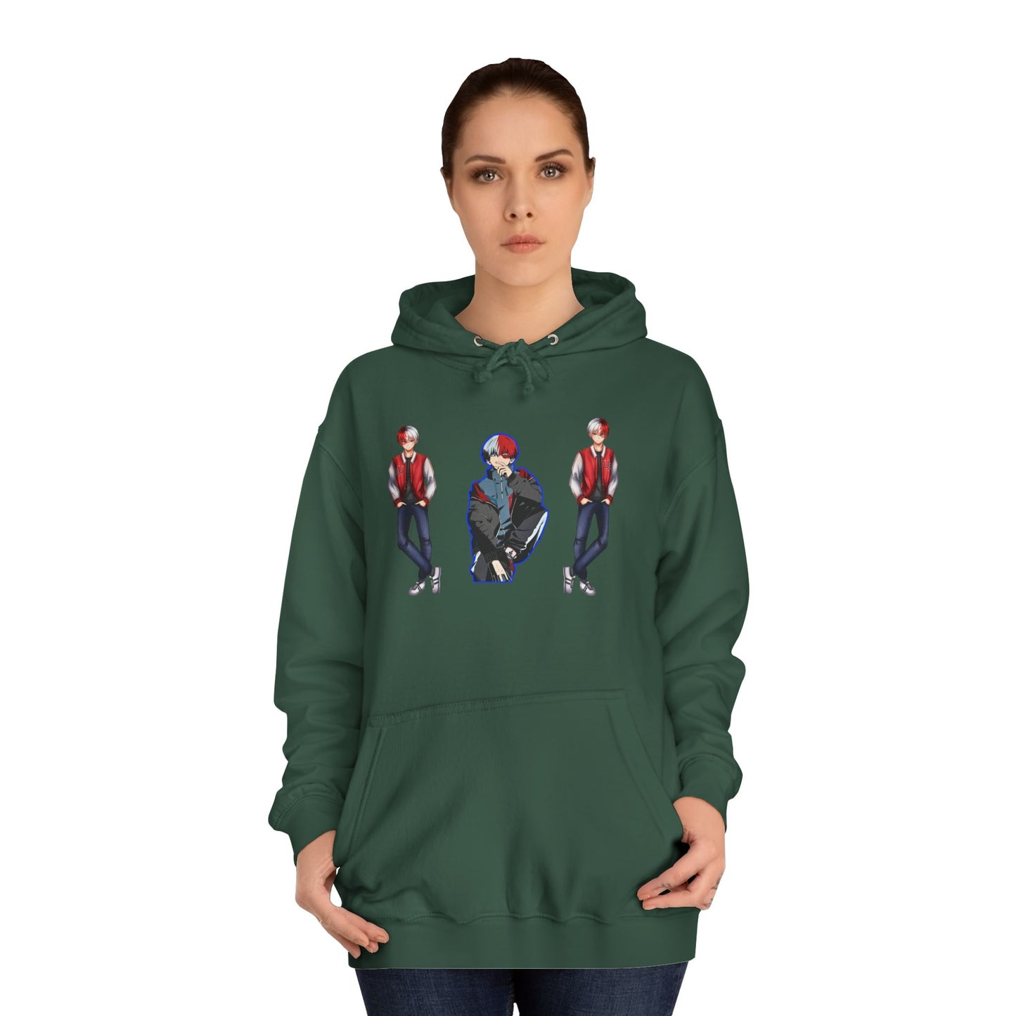 Hero school toto style Hoodie, Cozy Casual Wear, Gift for Students, Streetwear, Music Events, College Hoodie, Graphic Sweater