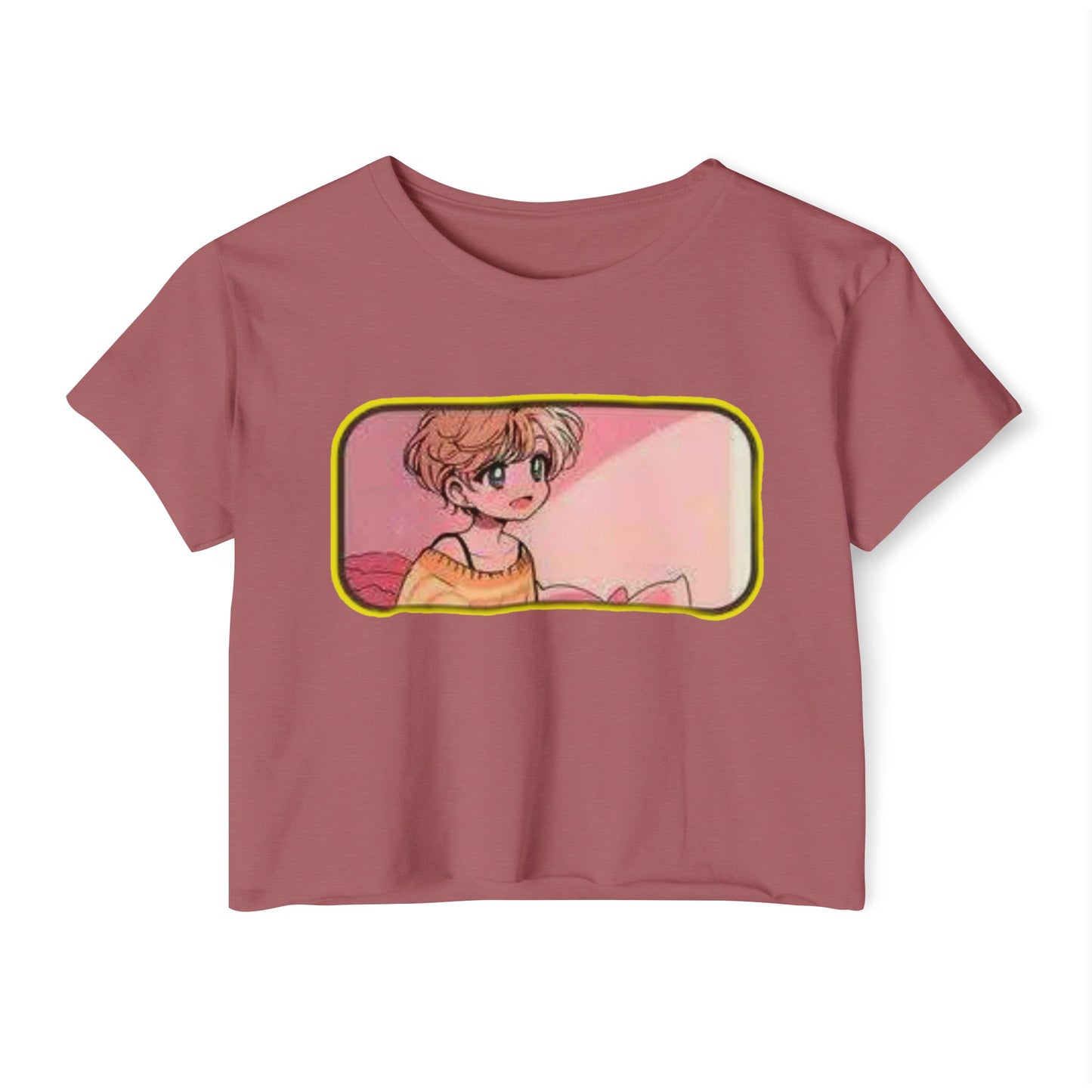 Women's Festival sailor moon 13 Crop Top, Boho Style Shirt, Artsy Graphic Tee, Summer Festival Clothing, Cute Casual Wear, Gift for Her