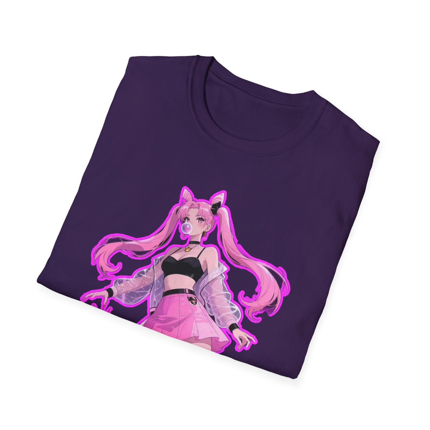 Cute Anime sailor moon 8 Girl Graphic Tee, Soft Cotton T-Shirt for Fans, Kawaii Apparel, Perfect Gift for Anime Lovers, Cosplay Top, Festival Wear