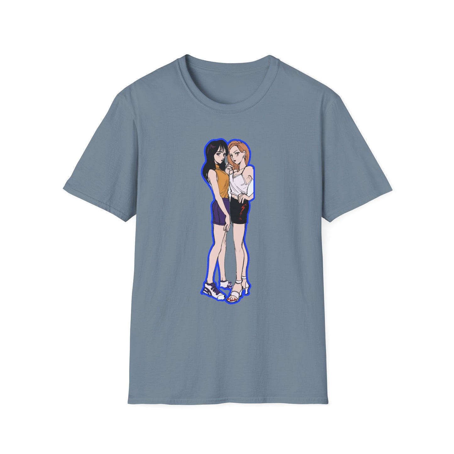 Trendy Graphic initial D 14 T-Shirt for Couples | Cute Relationship Gift | LGBTQ+ Pride | Casual Streetwear | Summer Vibes | Love Tees