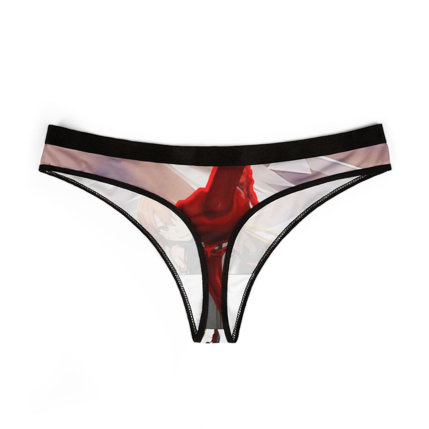 Anime Inspired Women's sao Thongs, Cute Lingerie, Cosplay Panties, Unique Graphic Underwear, Playful Gift for Her