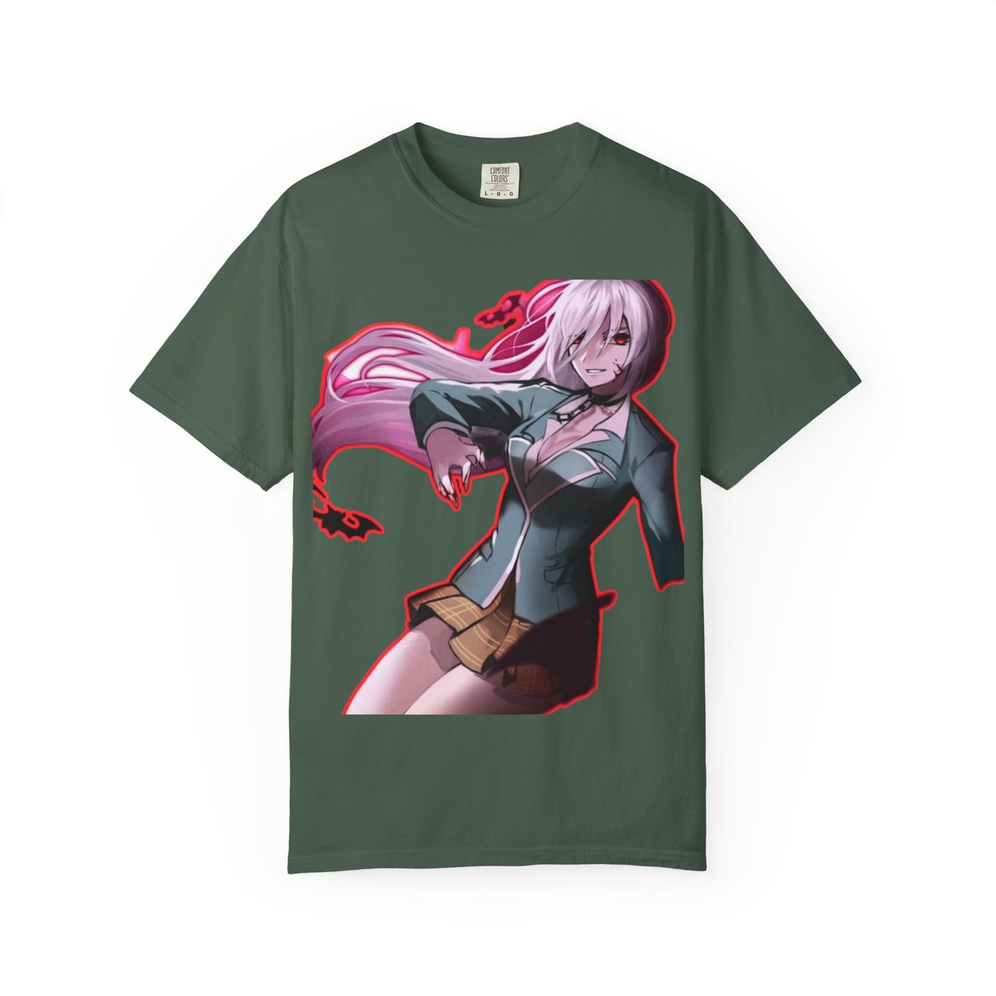 Anime-Themed T-Shirt Featuring Bold Artwork