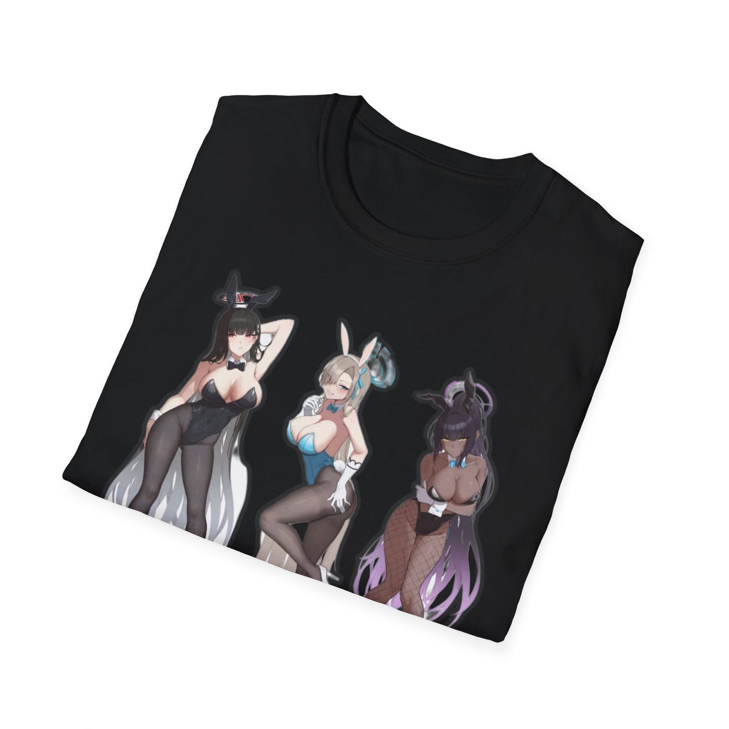 Anime-Inspired lewd bunny Unisex Softstyle T-Shirt, Cute Anime Art Tee, Casual Streetwear, Geeky Gift for Him/Her, Halloween Party Top, Graphic [...]