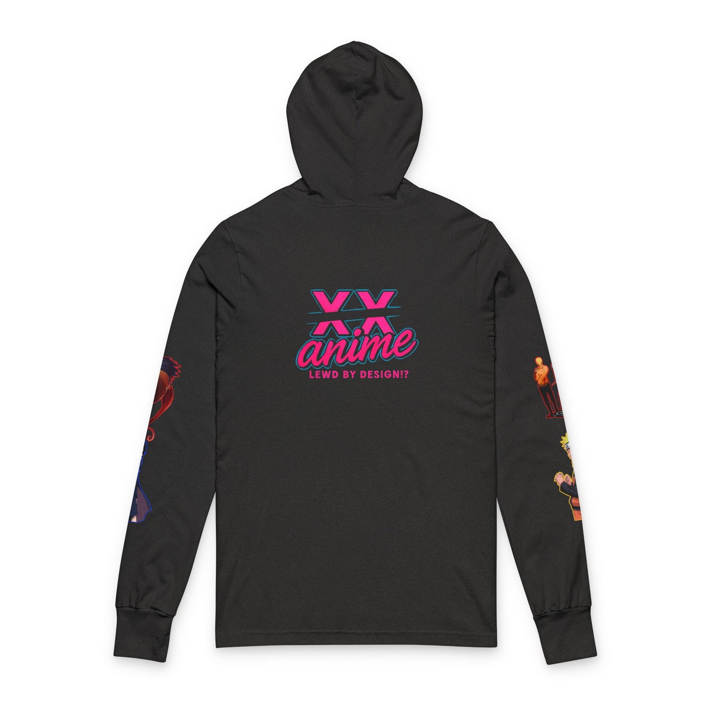 Anime-Inspired  naruto Unisex Hoodie, Long Sleeve Tee for Fans, Cozy Streetwear, Gifts for Nerds, Casual Fashion Statement