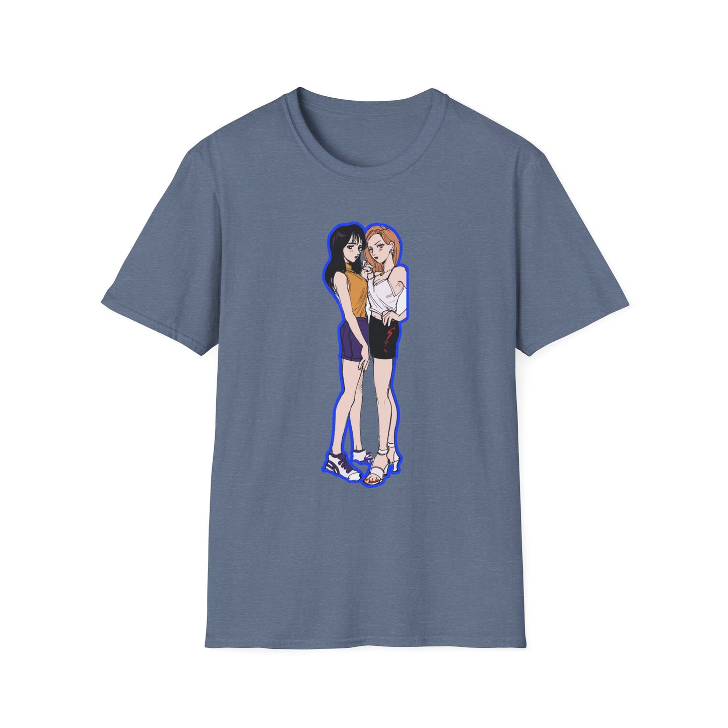 Trendy Graphic initial D 14 T-Shirt for Couples | Cute Relationship Gift | LGBTQ+ Pride | Casual Streetwear | Summer Vibes | Love Tees