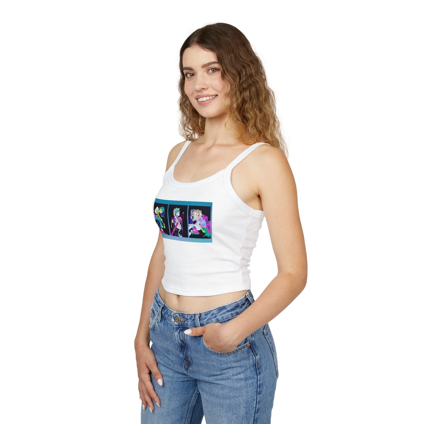 Anime-Inspired Women's Tank Top | Perfect for Summer, Anime Lovers, Casual Wear, Gifts, Cosplay Events