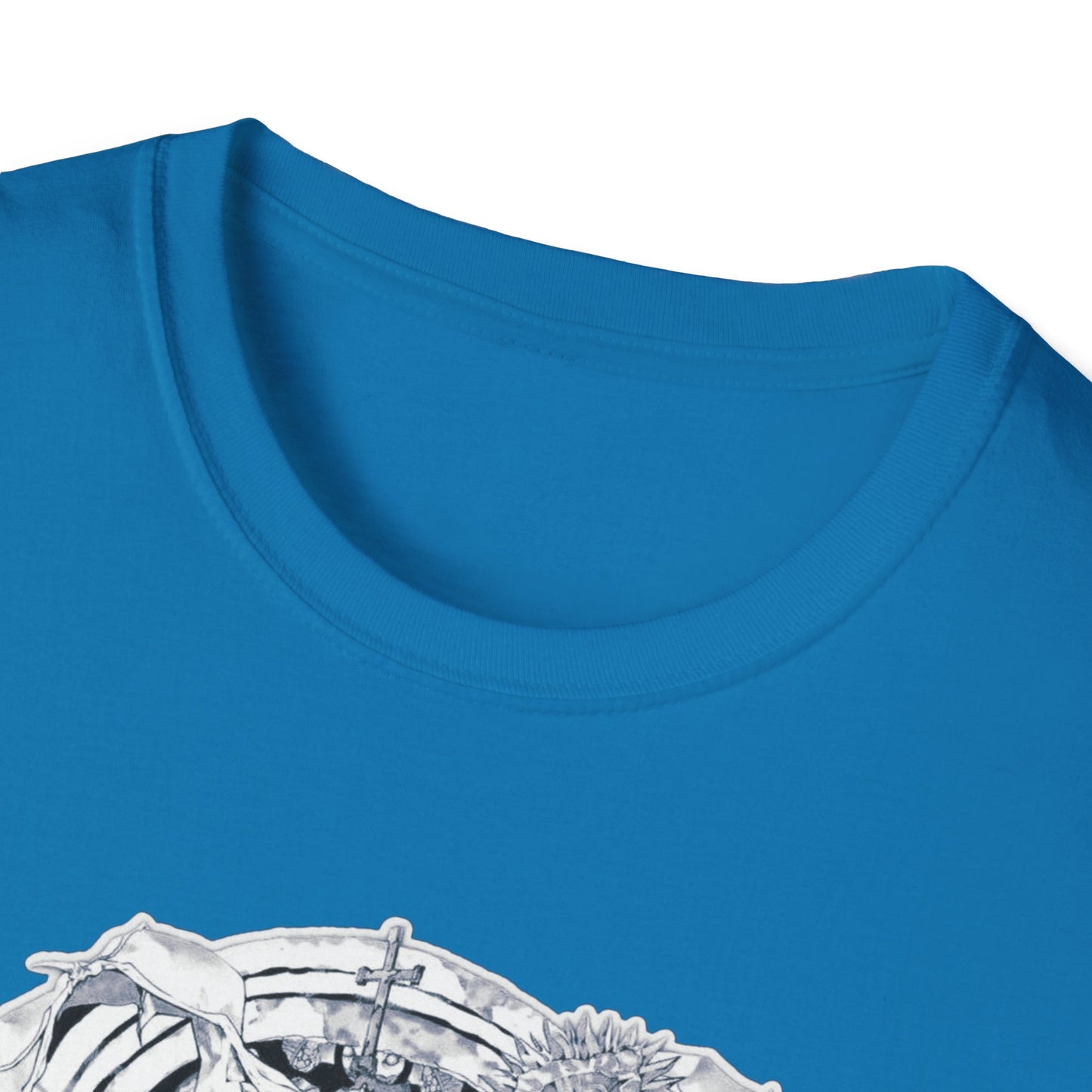 Unisex Graphic T-Shirt dn style - Gothic Art Design, Casual Wear, Men’s and Women’s Gifts, Street Style, Music Festival Attire