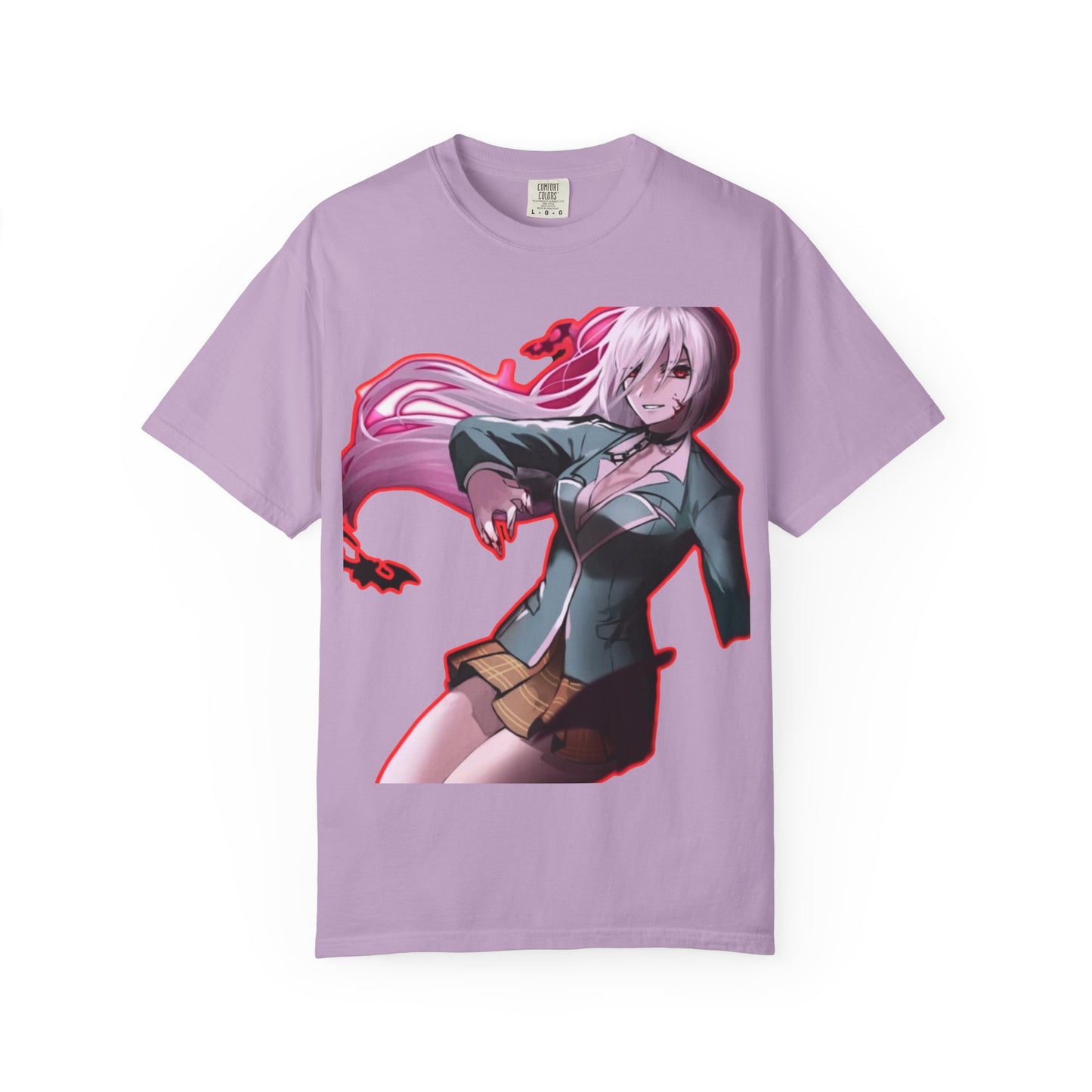 Anime-Themed T-Shirt Featuring Bold Artwork