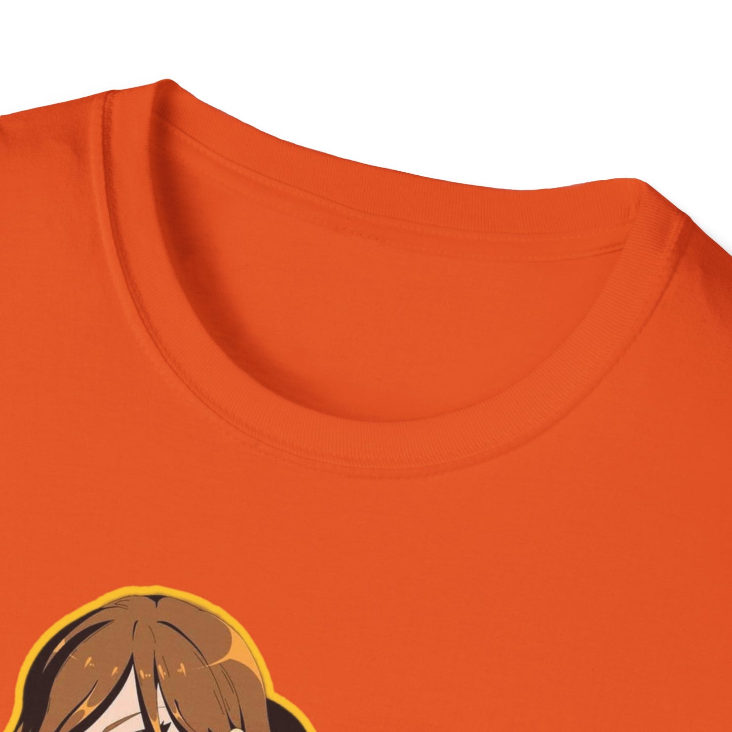 Chic Graphic one piece T-Shirt for Trendy Fashionistas, Unisex Softstyle Tee, Anime Art Apparel, Perfect Gift for Birthdays and Casual Outings
