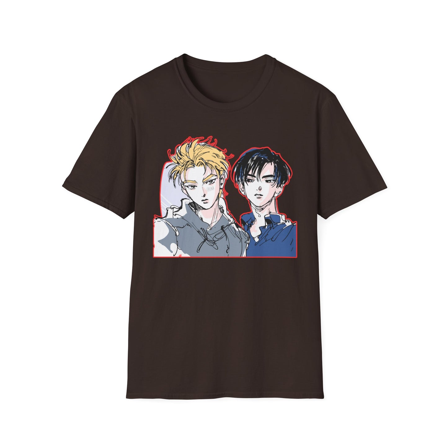 Anime-Inspired initial D 13 Unisex Softstyle T-Shirt, Stylish Graphic Tee, Casual Wear, Gift for Anime Lovers, Everyday Fashion