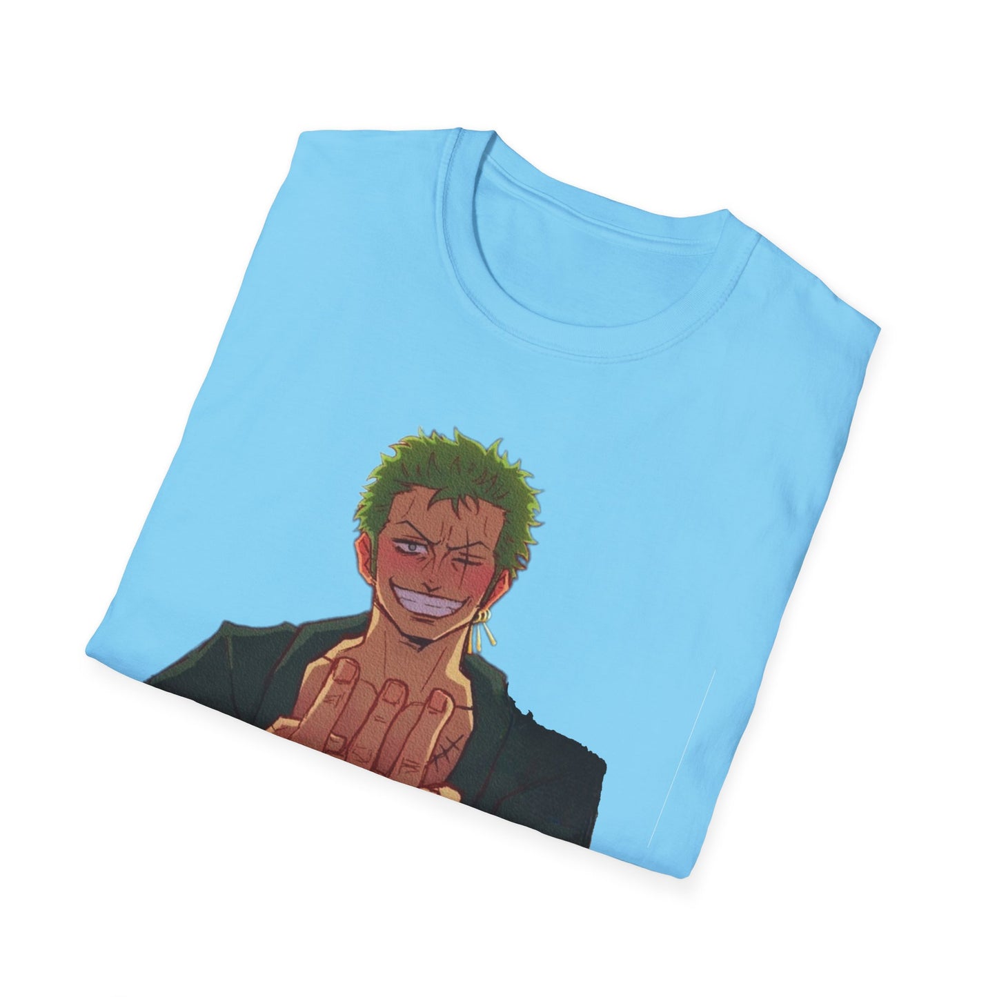 Anime Character one piece 6 T-Shirt, Cool Graphic Tee, Unisex Softstyle Top, Gift for Fans, Casual Wear, Streetwear Style