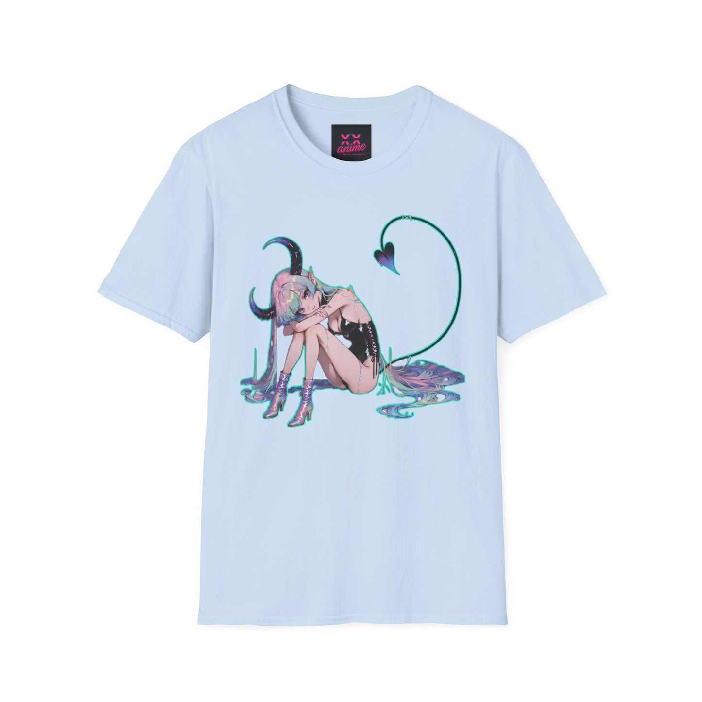 Anime-inspired lewd type 7 Unisex T-Shirt, Aesthetic Graphic Tee, Cute Casual Wear, Perfect for Anime Fans, Unique Gift for Anime Lovers