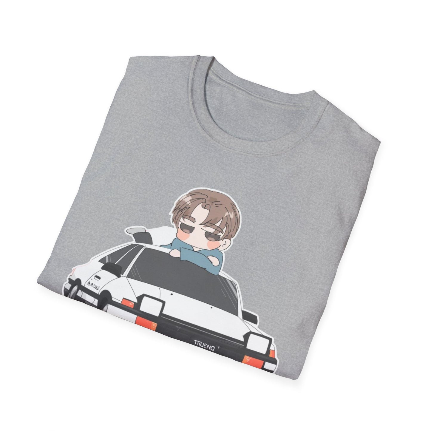 Anime-Inspired initial D 7 Unisex Softstyle T-Shirt | Cool Car and Character Design, Perfect for Gamers and Anime Fans, Gift for Birthdays, Casual [...]