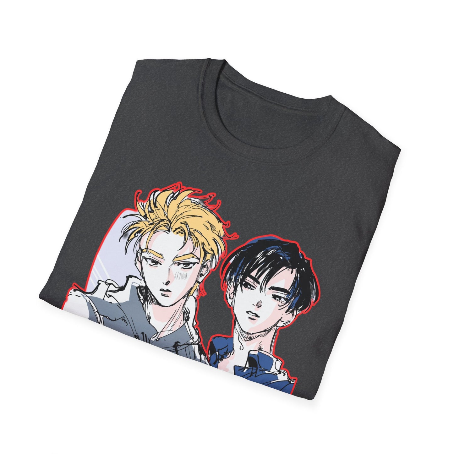 Anime-Inspired initial D 13 Unisex Softstyle T-Shirt, Stylish Graphic Tee, Casual Wear, Gift for Anime Lovers, Everyday Fashion