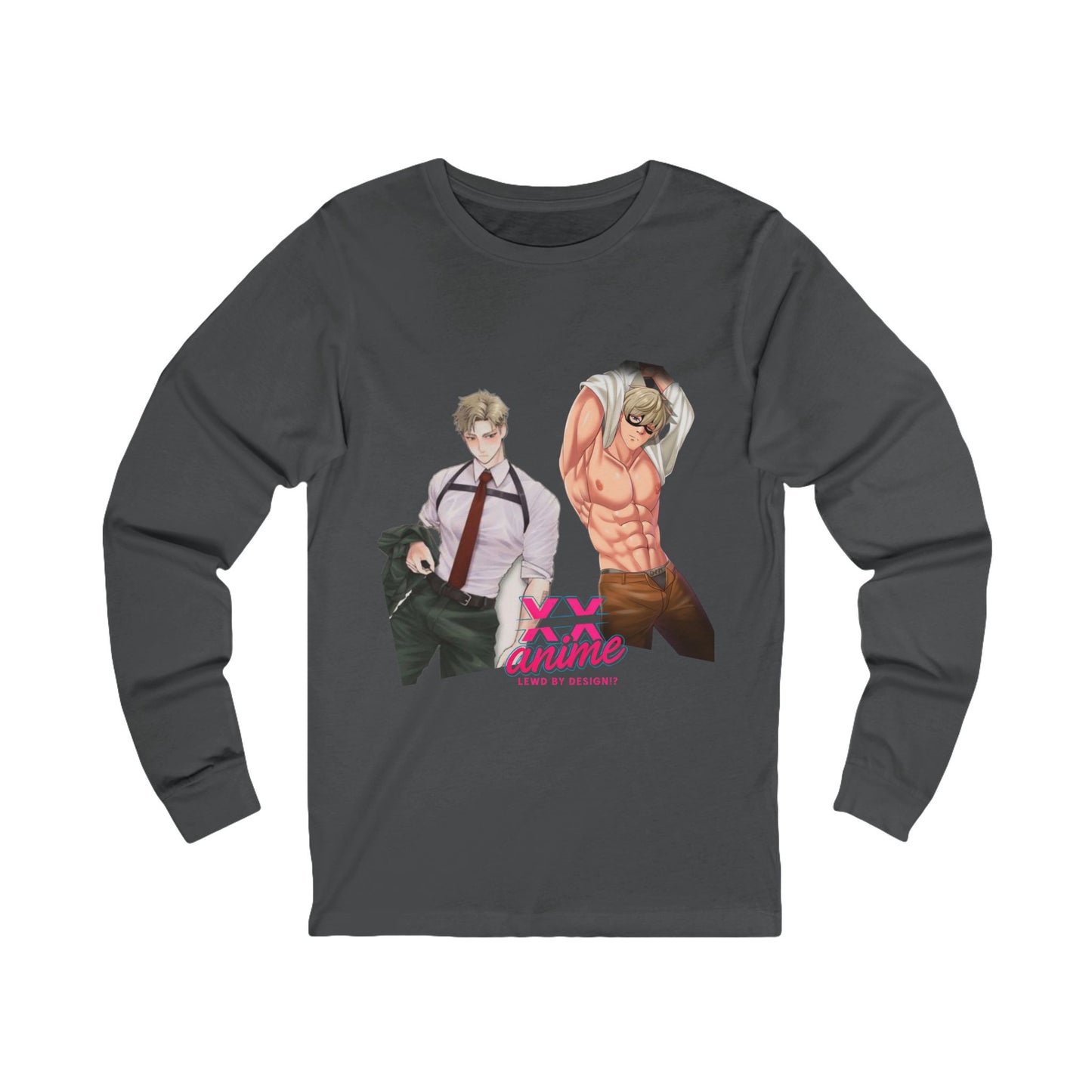 Spy family twilight Long Sleeve Tee, Graphic Tee, Anime Apparel, Otaku Gift, Casual Wear, Anime Fan Merch