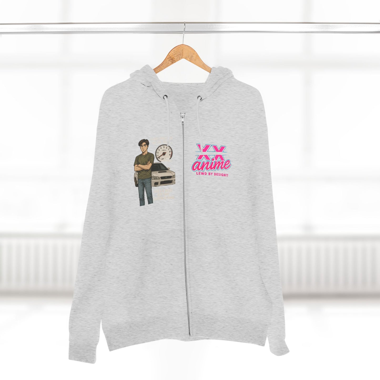 Unisex Zip Hoodie
