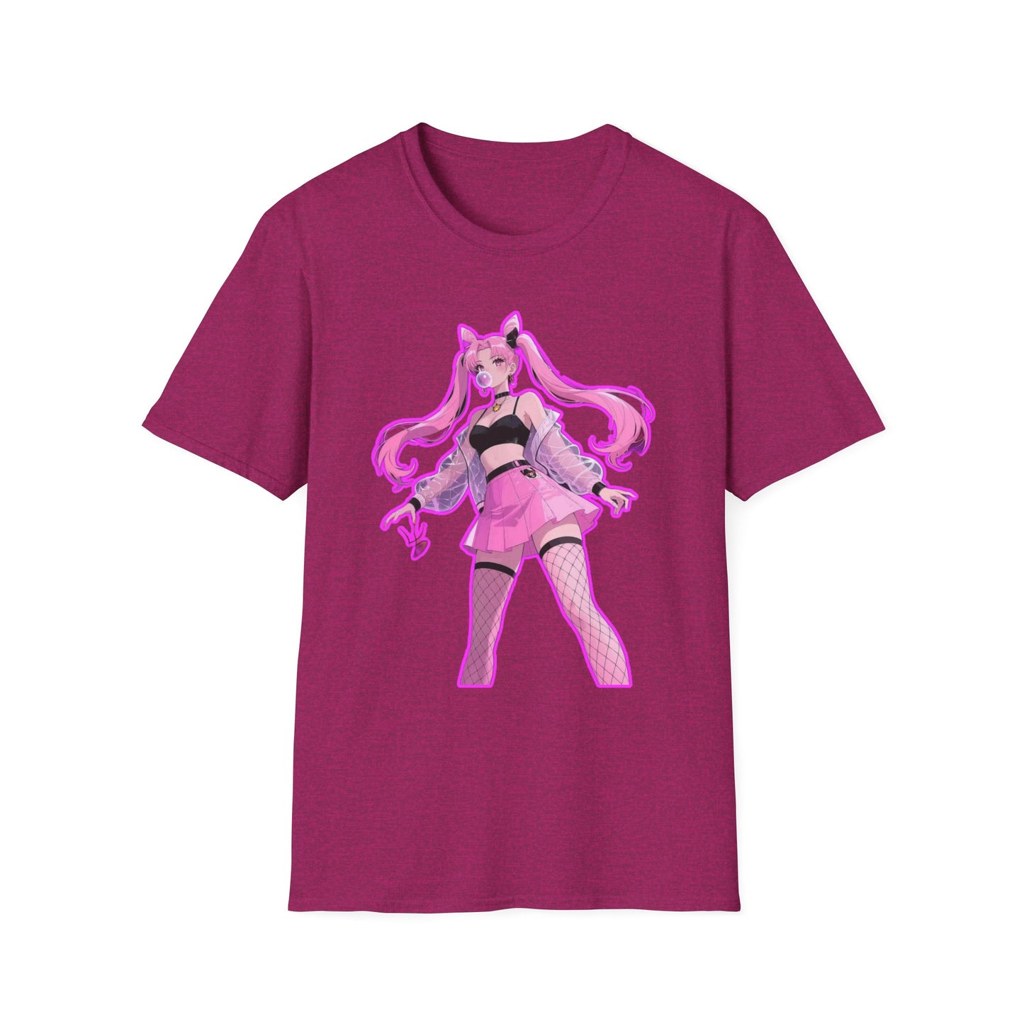 Cute Anime sailor moon 8 Girl Graphic Tee, Soft Cotton T-Shirt for Fans, Kawaii Apparel, Perfect Gift for Anime Lovers, Cosplay Top, Festival Wear
