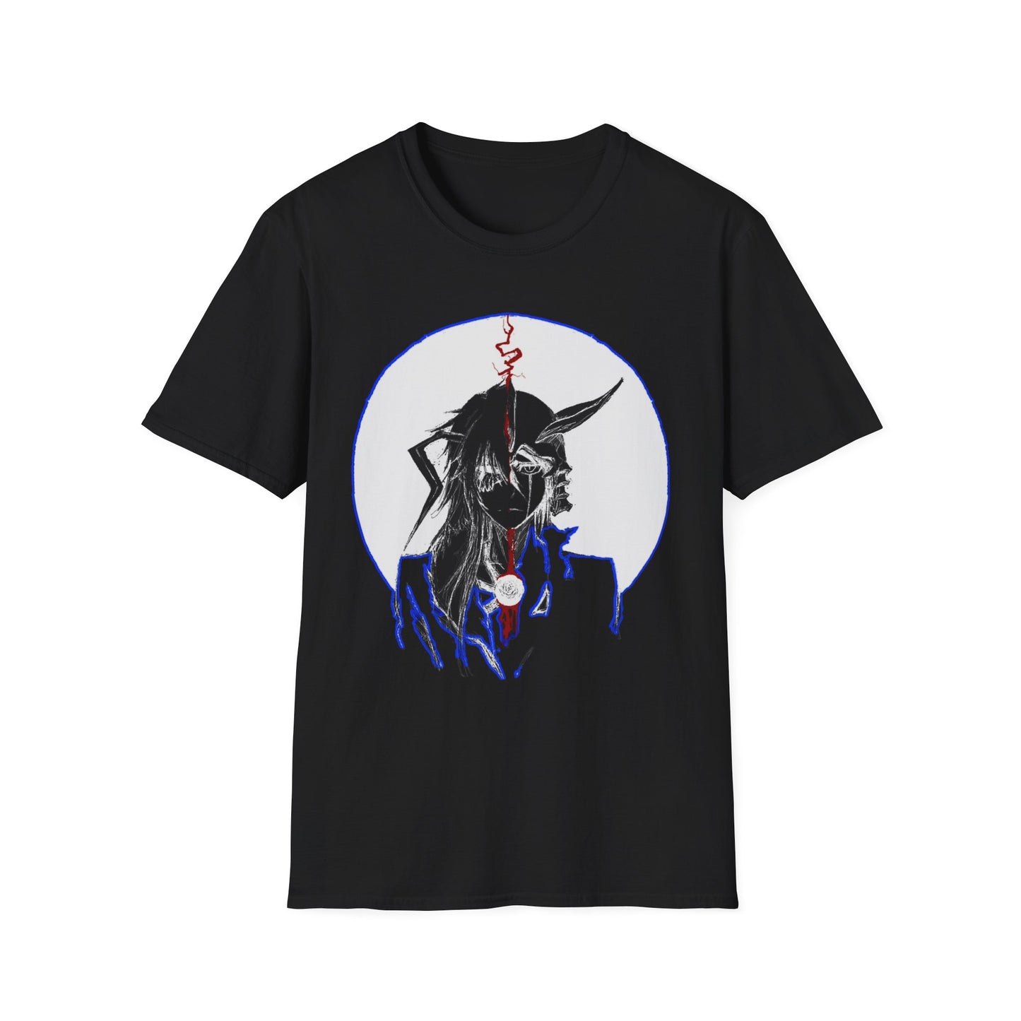 Anime-Inspired bleach 2 Unisex Softstyle T-Shirt, Comfortable Graphic Tee, Casual Wear, Gift for Anime Fans, Lightweight Summer Fashion