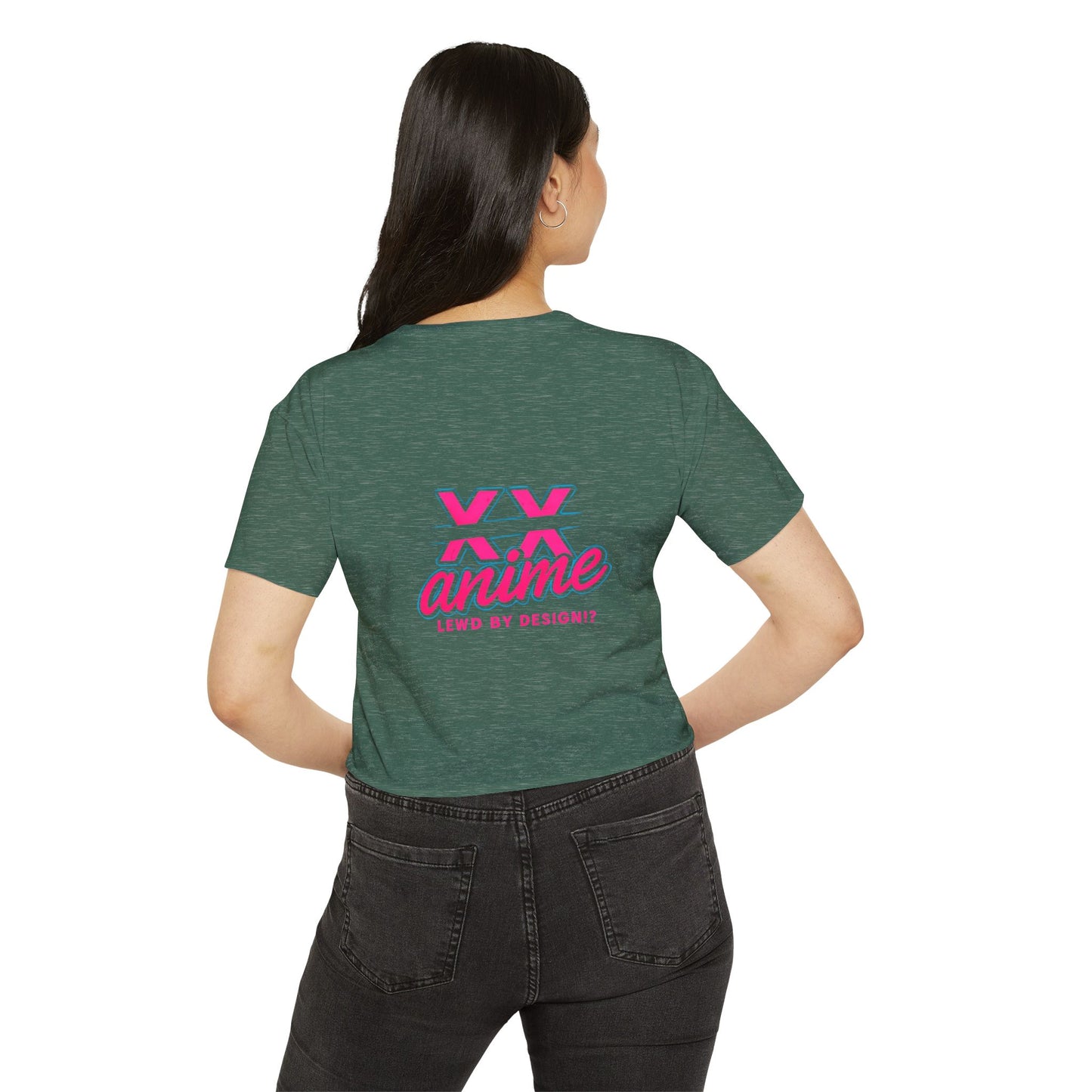 Anime-Inspired Women's naruto 2 Festival Crop Top, Trendy Crop Top, Cute Streetwear, Gift for Anime Lovers, Summer Festival Outfit, Edgy Anime Tee