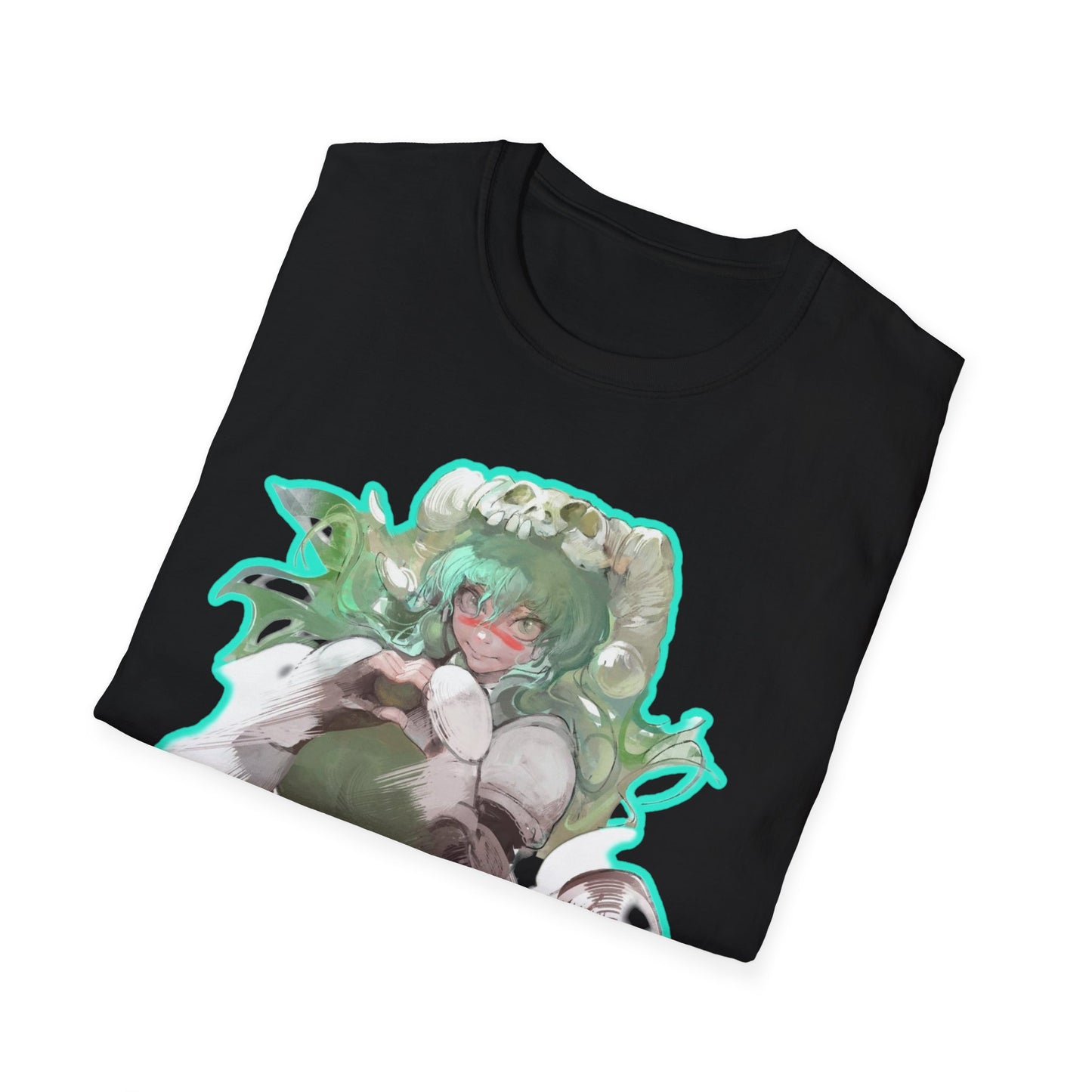 Whimsical Character bleach style 1 Graphic Tee, Cute Anime Shirt, Fantasy Apparel, Perfect Gift for Anime Lovers, Unisex Softstyle T-Shirt