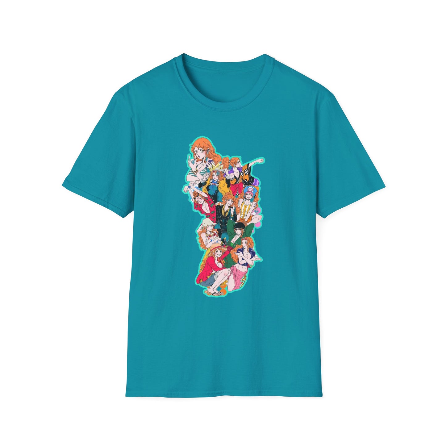 Whimsical Cartoon one piece 9 Character Unisex T-Shirt | Fun Graphic Tee, Gift for Fans, Casual Wear, Collectible Apparel, Birthday Gift