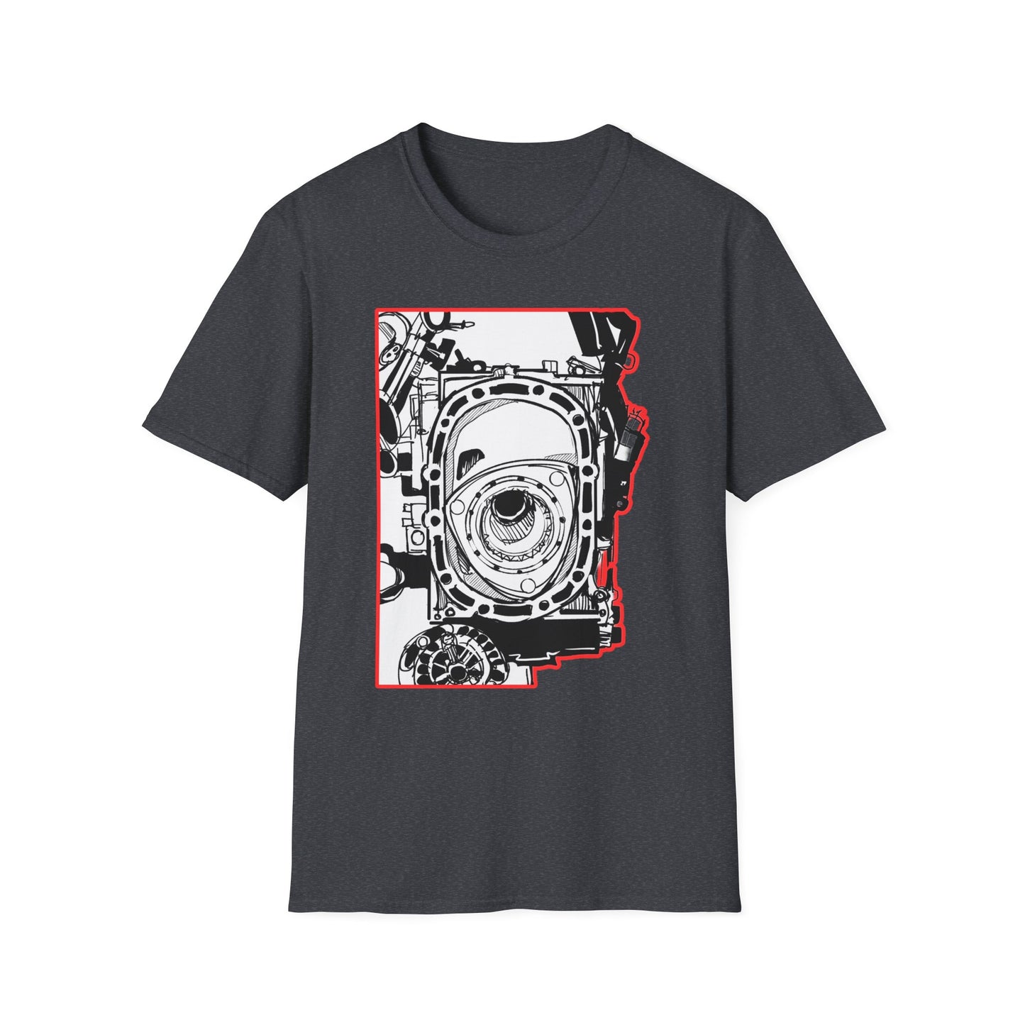 Automotive initial D 16 Eye Art T-Shirt, Gearhead Apparel, Car Enthusiast Gift, Unique Graphic Tee, Vehicle Lover's Top, Creative Statement Shirt