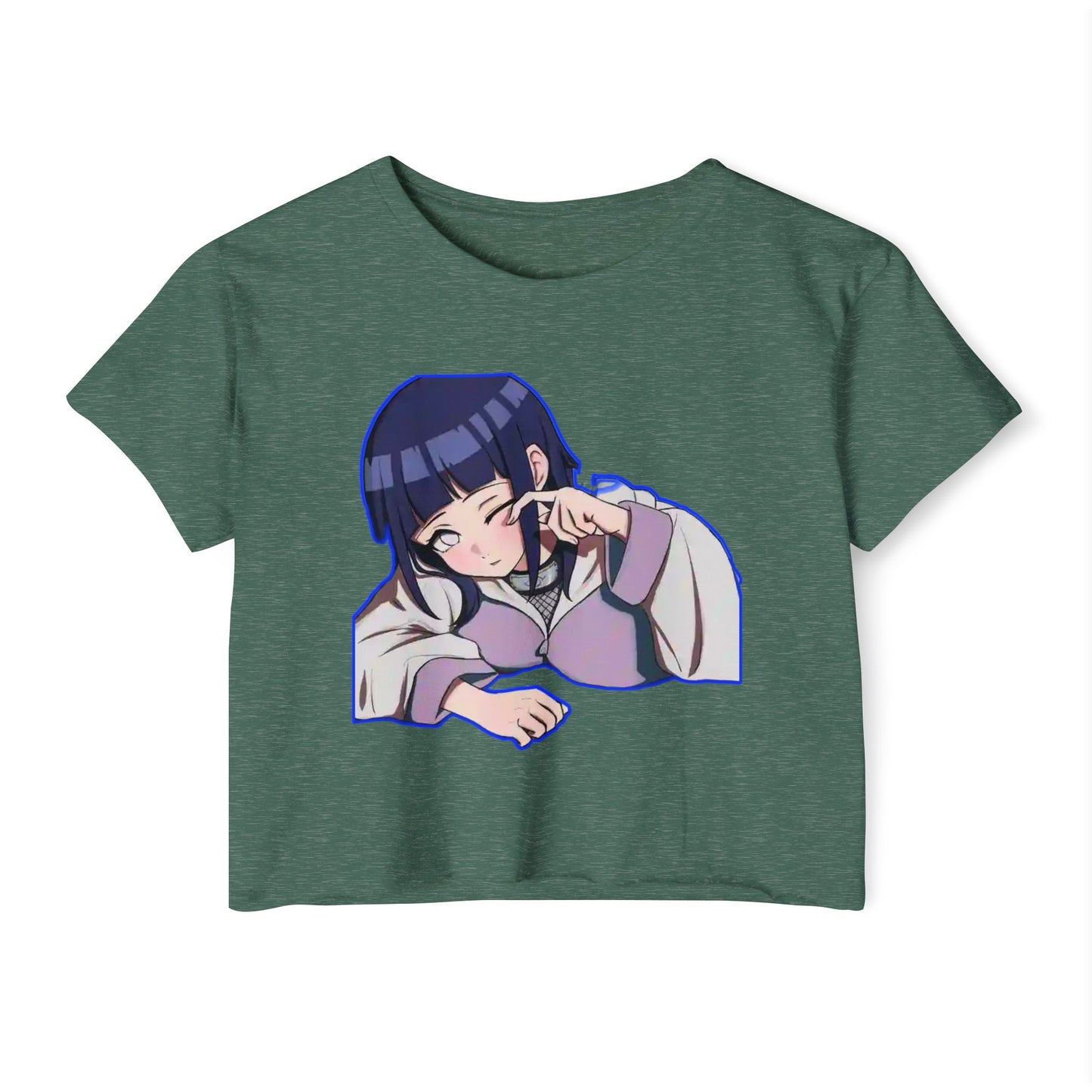 Women’s Festival Crop Naruto Top, Cute Anime Shirt, Casual Summer Tee, Trendy Graphic Top, Gifts for Her, Festival Wear