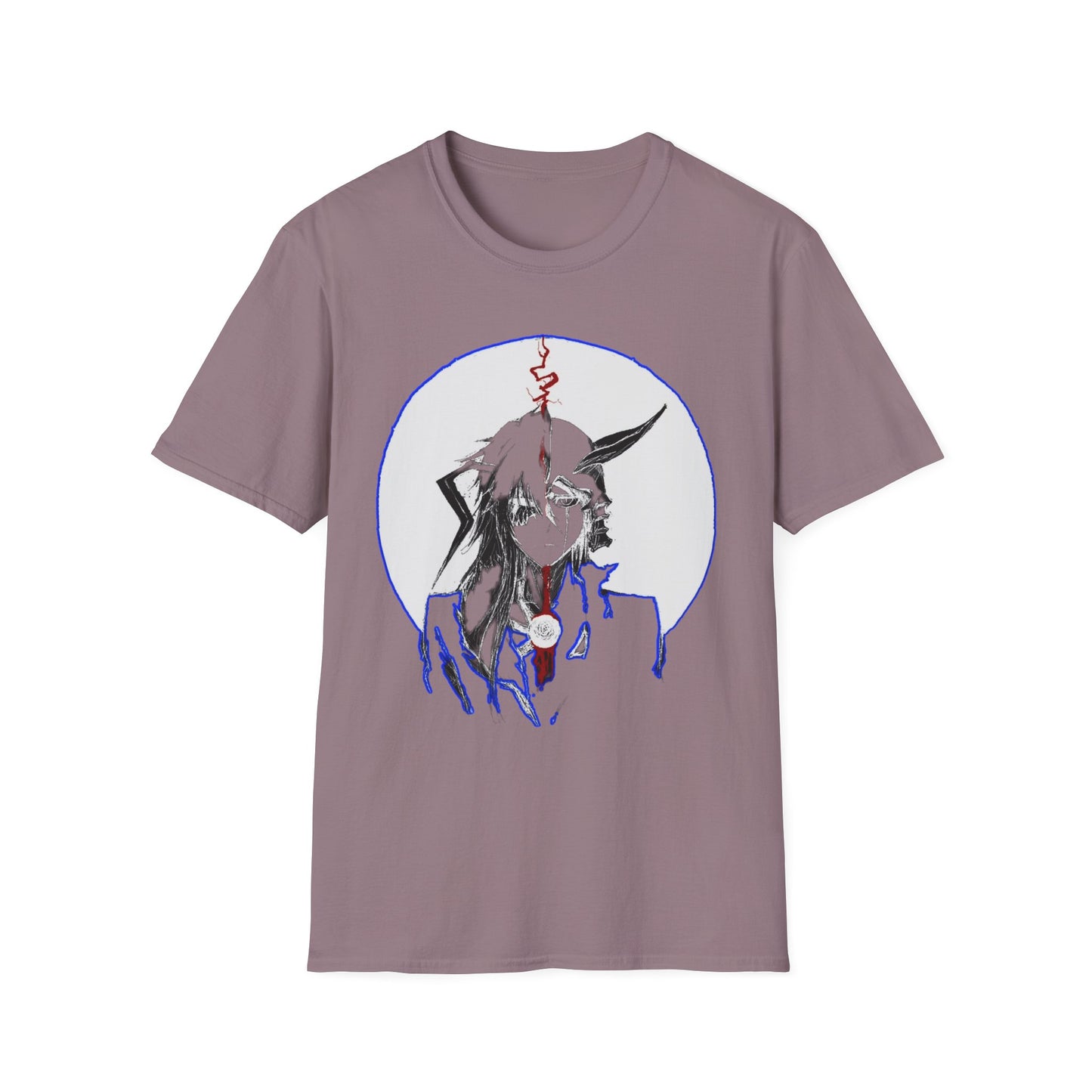 Anime-Inspired bleach 2 Unisex Softstyle T-Shirt, Comfortable Graphic Tee, Casual Wear, Gift for Anime Fans, Lightweight Summer Fashion