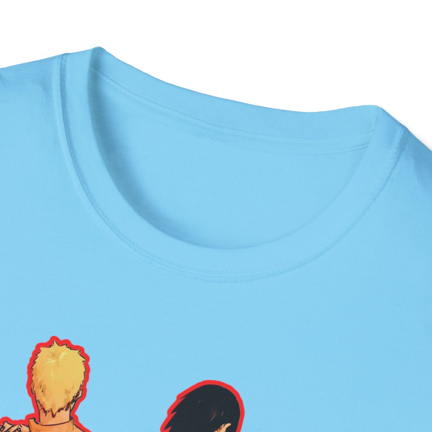 Dynamic Duo Naruto Unisex T-Shirt, Casual Graphic Tee, Perfect Gift for Friends, Birthday Apparel, Fan Merchandise