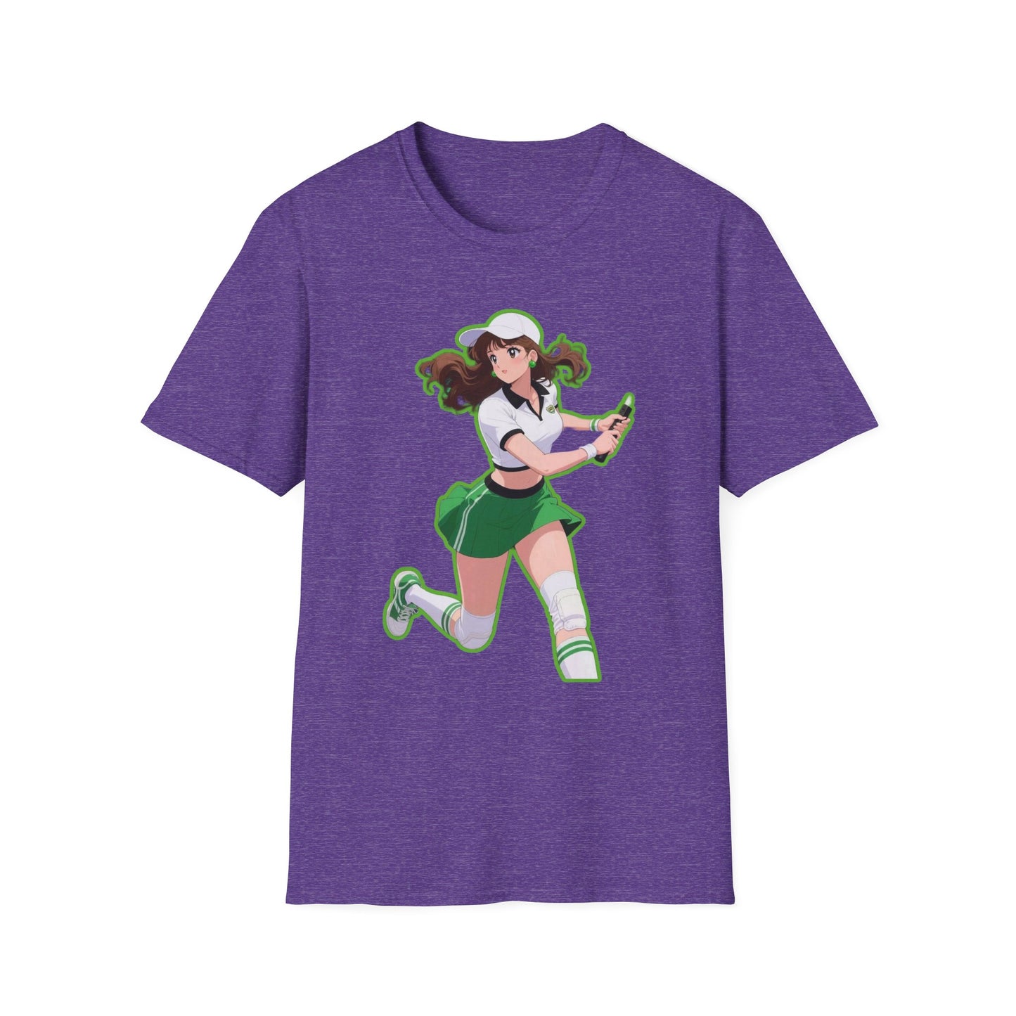Playful Anime sailor moon 4 Character T-Shirt, Unisex Softstyle Tee, Casual Graphic Shirt, Gift for Anime Lovers, Fun Everyday Wear, Otaku Merchandise