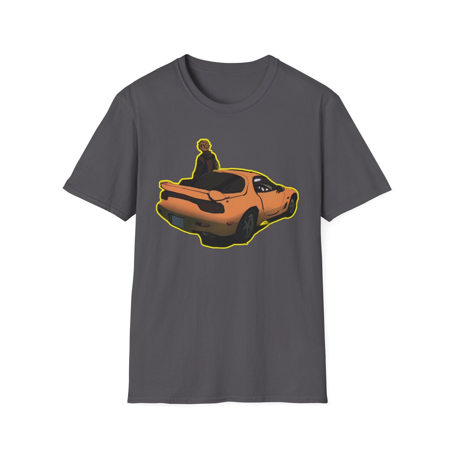 Vibrant Car Art initial D 8 Unisex Softstyle T-Shirt, Casual Graphic Tee, Gift for Car Enthusiasts, Unique Apparel for Everyday Wear, Retro [...]