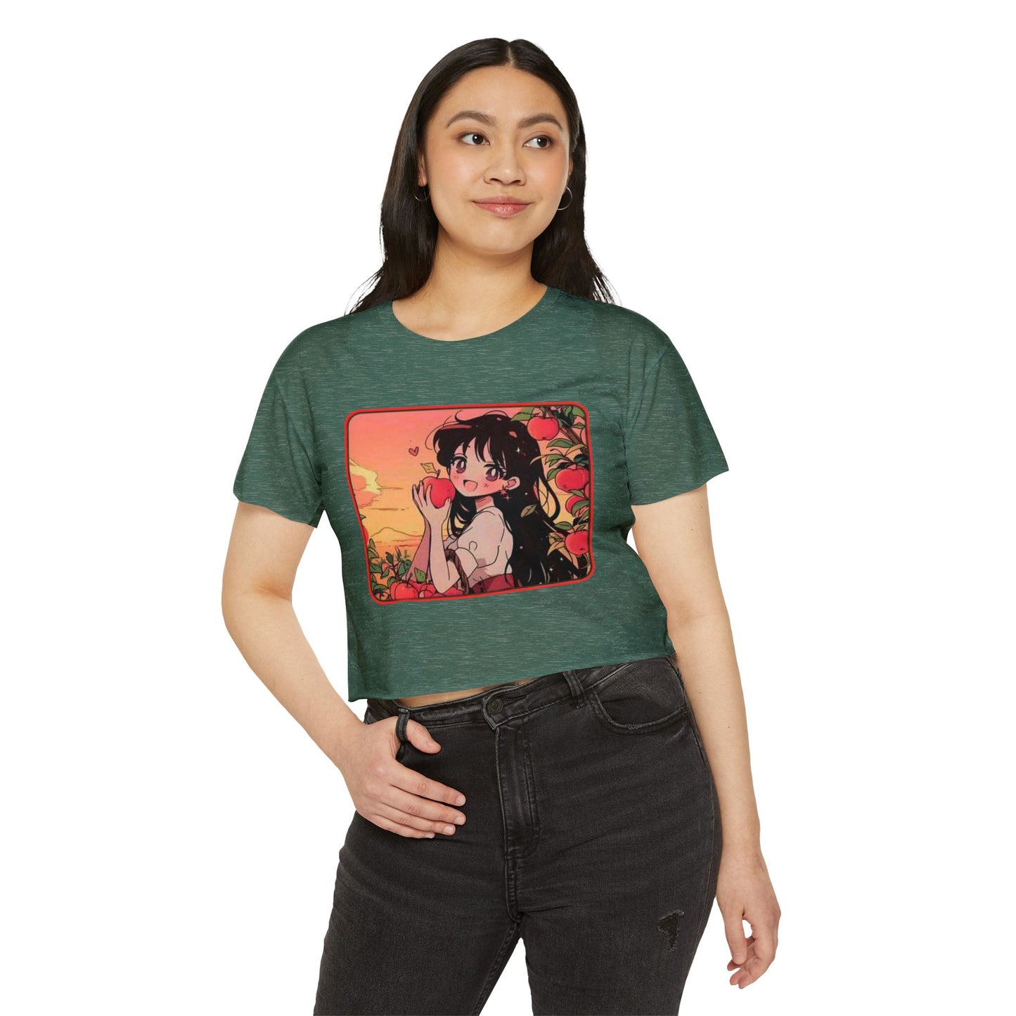 Women's Festival sailor moon 8 Crop Top, Boho Top, Summer Shirt, Cute Graphic Tee, Festival Attire, Gift for Music Lovers, Outdoor Concert Wear