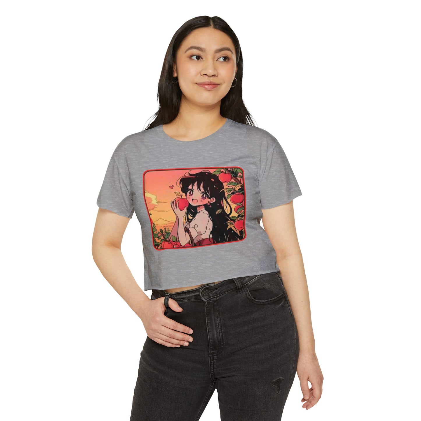 Women's Festival sailor moon 8 Crop Top, Boho Top, Summer Shirt, Cute Graphic Tee, Festival Attire, Gift for Music Lovers, Outdoor Concert Wear