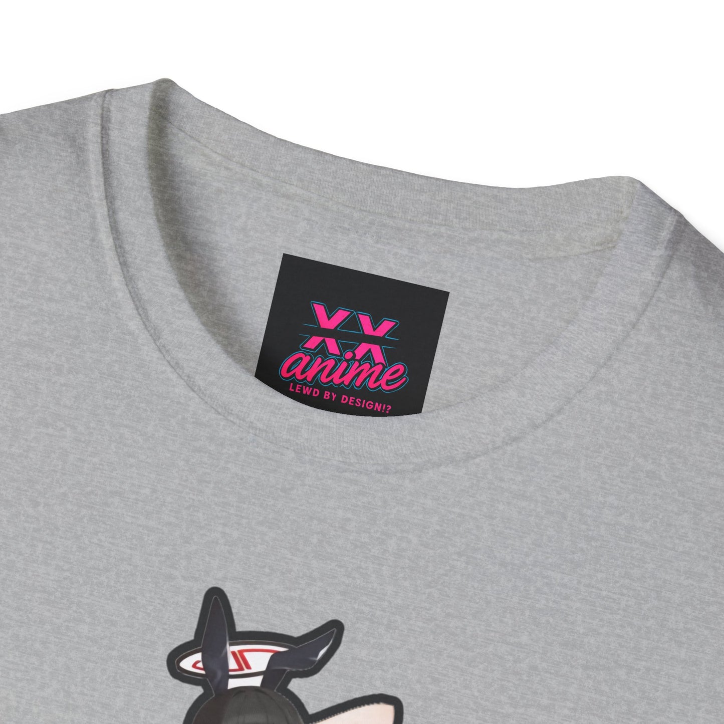 Anime-Inspired Witchy lewd bunny 2 T-Shirt: Spooky Season Vibe, Perfect for Comic Con, Halloween Party, or Casual Wear, Unisex Softstyle Tee, [...]