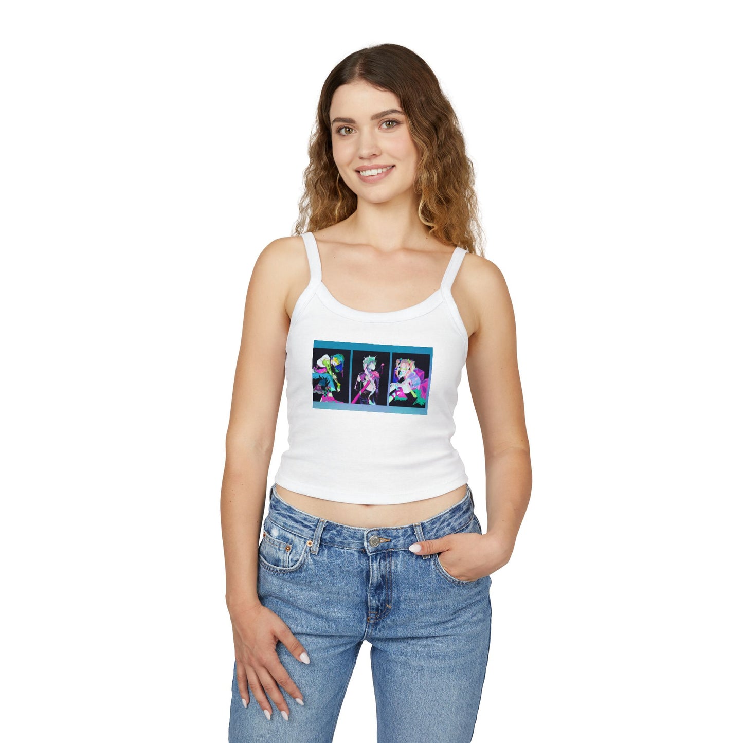 Anime-Inspired Women's Tank Top | Perfect for Summer, Anime Lovers, Casual Wear, Gifts, Cosplay Events