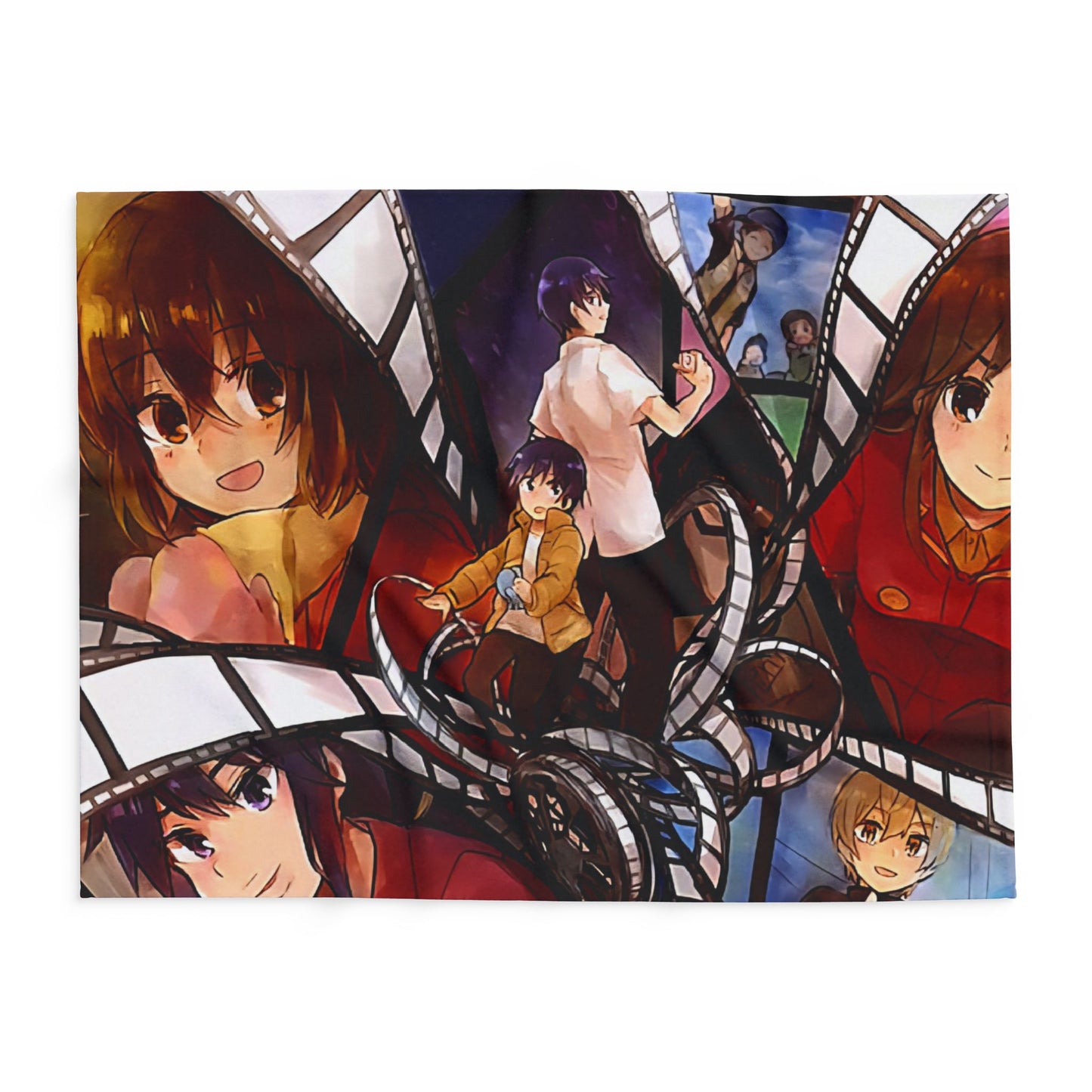 Cozy Arctic Fleece Blanket for Movie Lovers, Soft Throw Blanket, Anime Blanket, Perfect for Gifts, Home Decor, & Snuggle Sessions