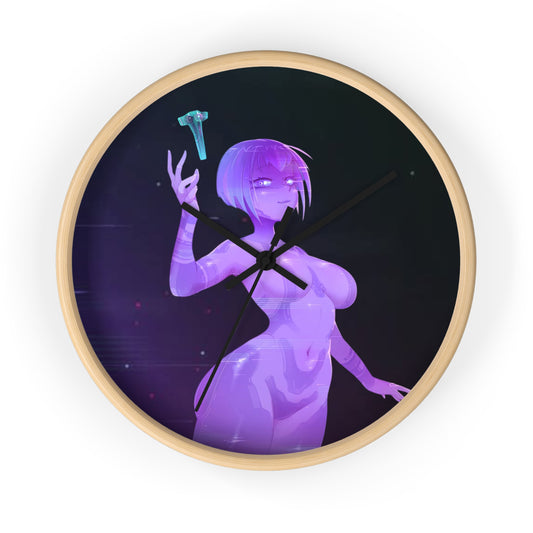 Anime Character Wall Clock | Unique Decor for Fan, Stylish Timepiece, Gift for Otaku, Bedroom Wall Art, Home Decor