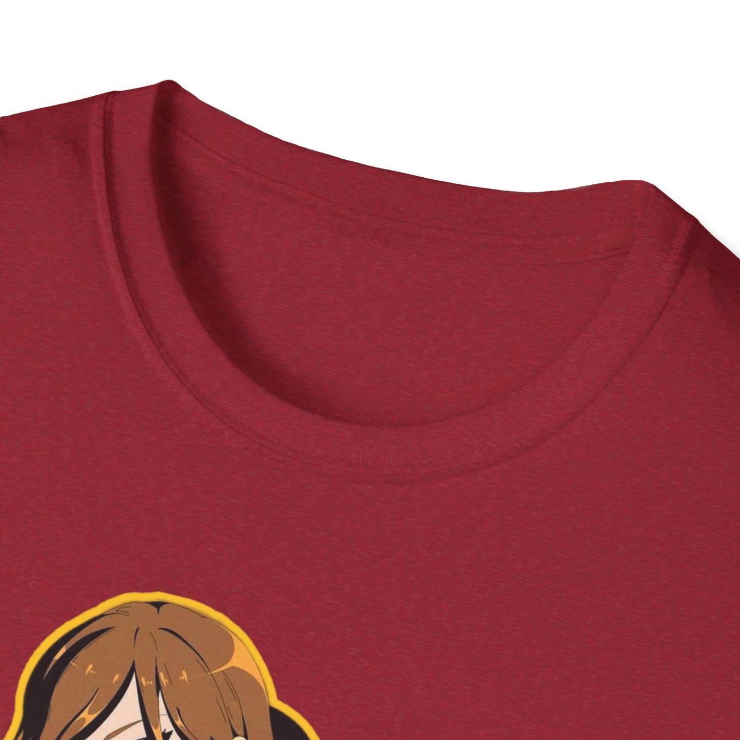 Chic Graphic one piece T-Shirt for Trendy Fashionistas, Unisex Softstyle Tee, Anime Art Apparel, Perfect Gift for Birthdays and Casual Outings
