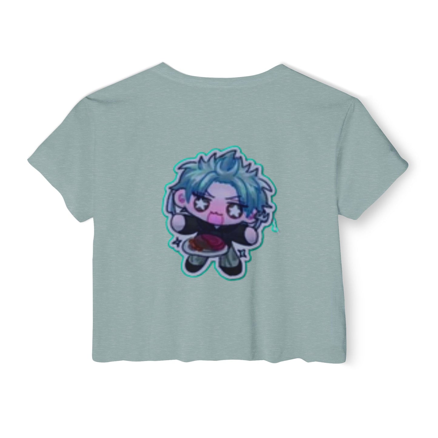 Trendy Women's initial D Festival Crop Top, Cute Graphic Tee, Summer Fashion, Festival Wear, Casual Street Style