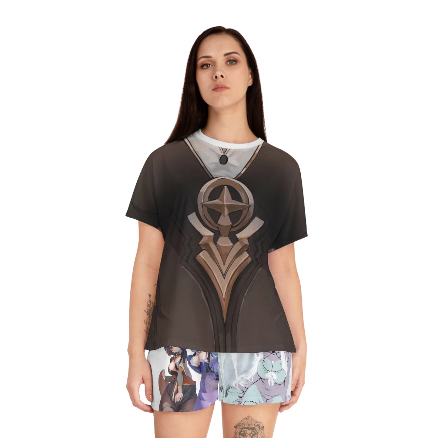 Women's Short Pajama Set (AOP)