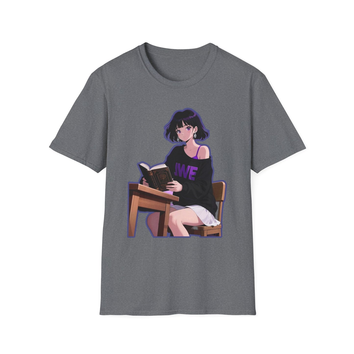 Charming Anime sailor moon 5 Reader T-Shirt | Perfect for Book Lovers, Gift for Students, Cozy Wear, Casual Style, Unique Tee
