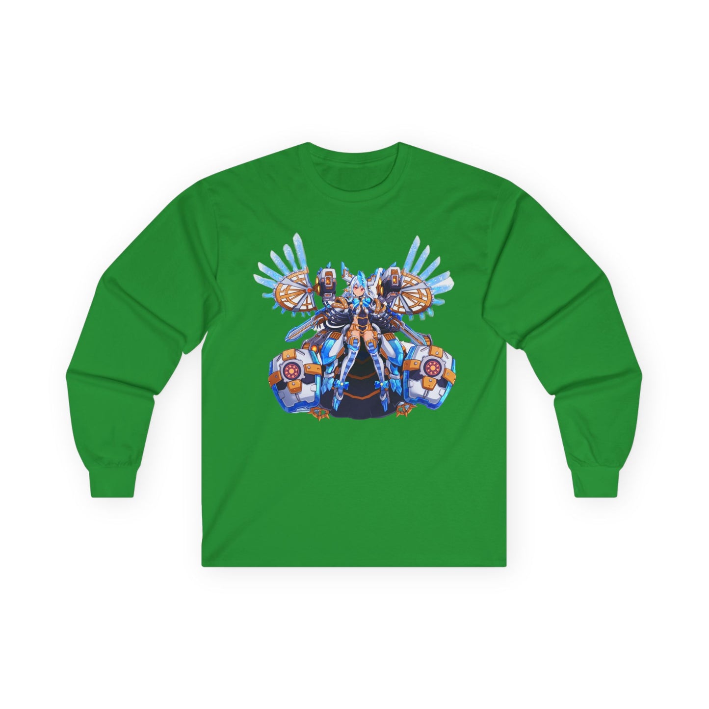 Drykage Long Sleeve Tee, Urban Streetwear, Graphic Tee, Birthday Gift, Cozy Anime Top, Casual Wear