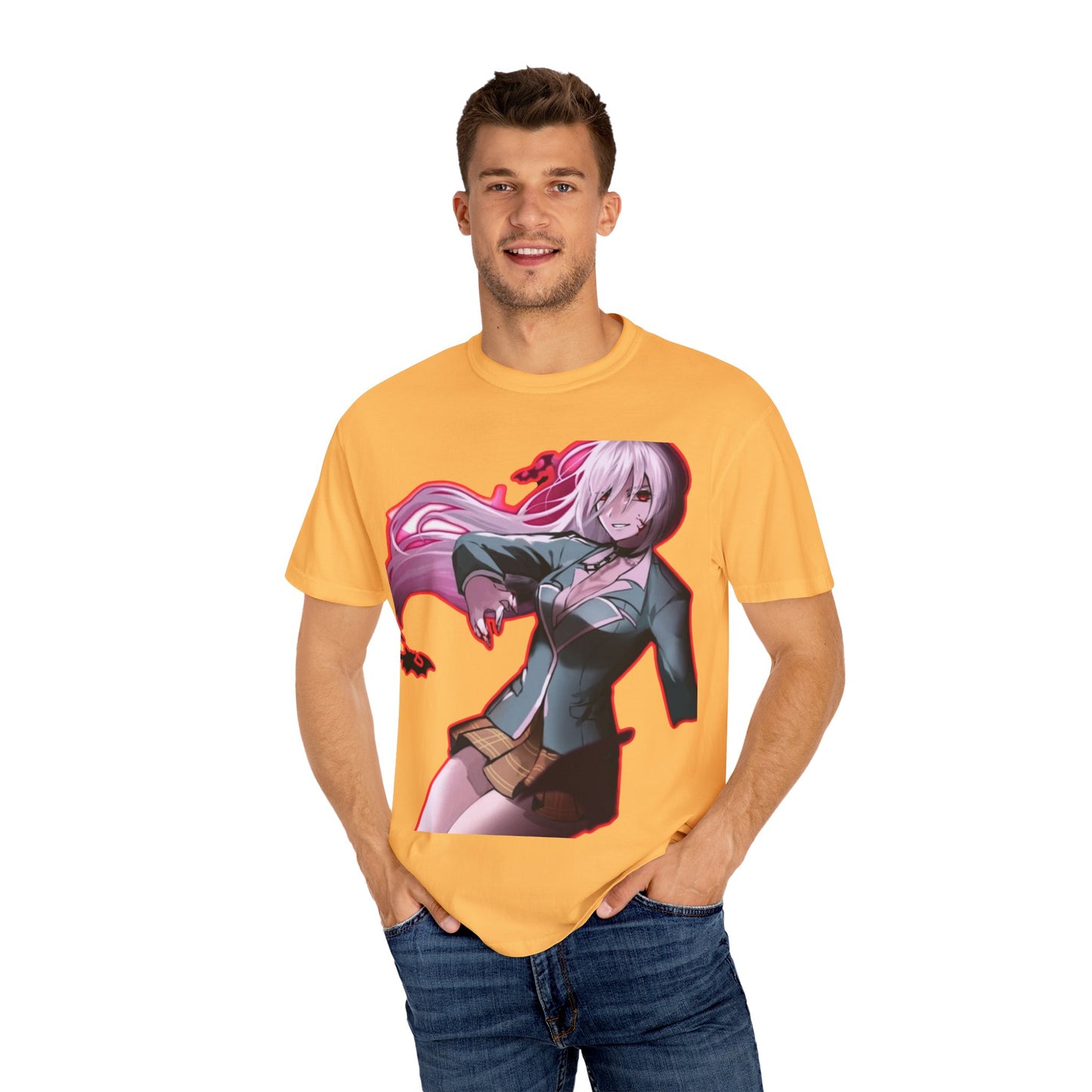 Anime-Themed T-Shirt Featuring Bold Artwork