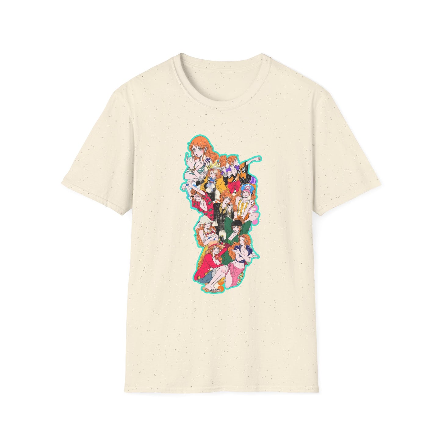 Whimsical Cartoon one piece 9 Character Unisex T-Shirt | Fun Graphic Tee, Gift for Fans, Casual Wear, Collectible Apparel, Birthday Gift
